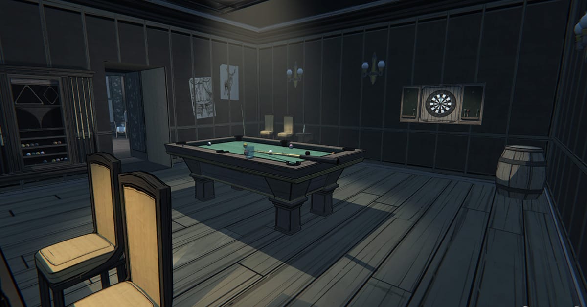 The Game That Got Away: Blue Price - The Billiard Room